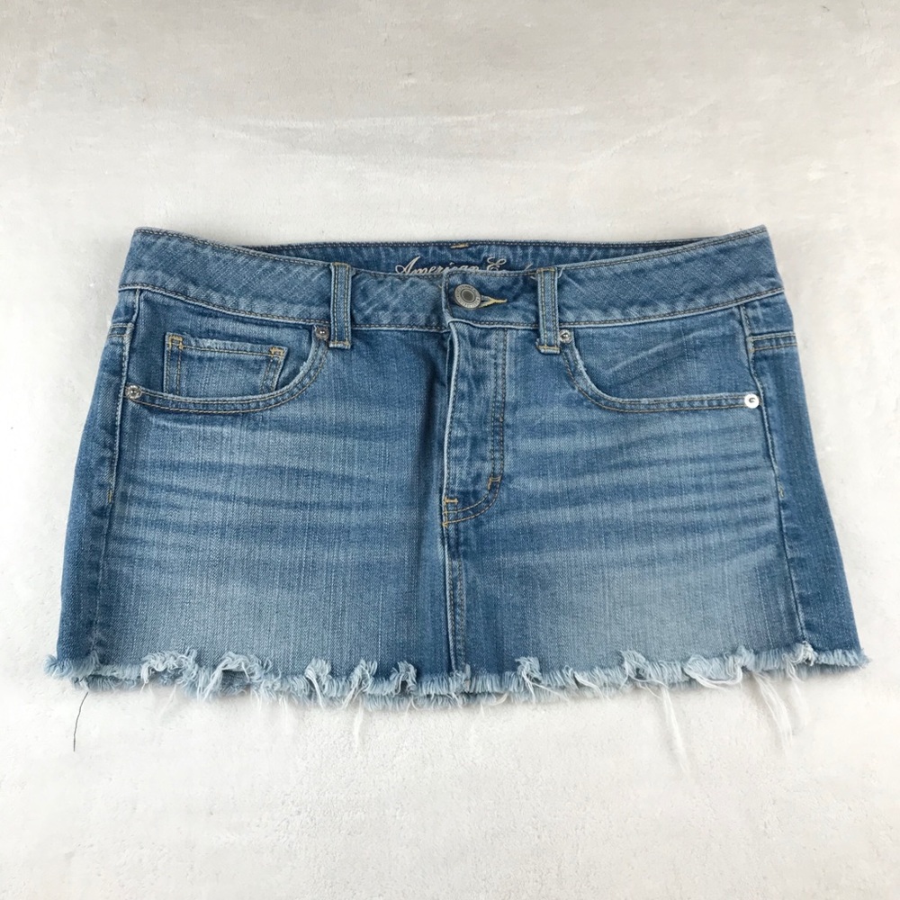 American Eagle Outfitters AEO denim mini skirt